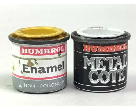 GROUP OF MODEL RAILWAY ACCESSORIES, including paint and ballast