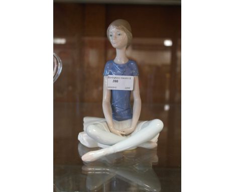 A Lladro ballerina