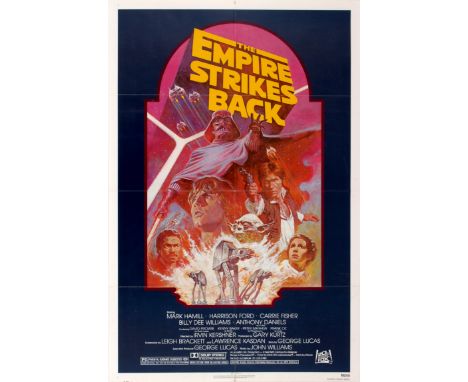 Star Wars The Empire Strikes Back Original vintage re-release movie poster for the classic film, Star Wars: Episode V - The E