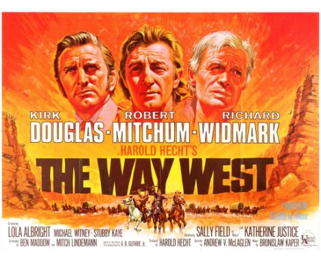The Way West film poster Original vintage film poster for The Way West. The Way West is a 1967 American western film based on