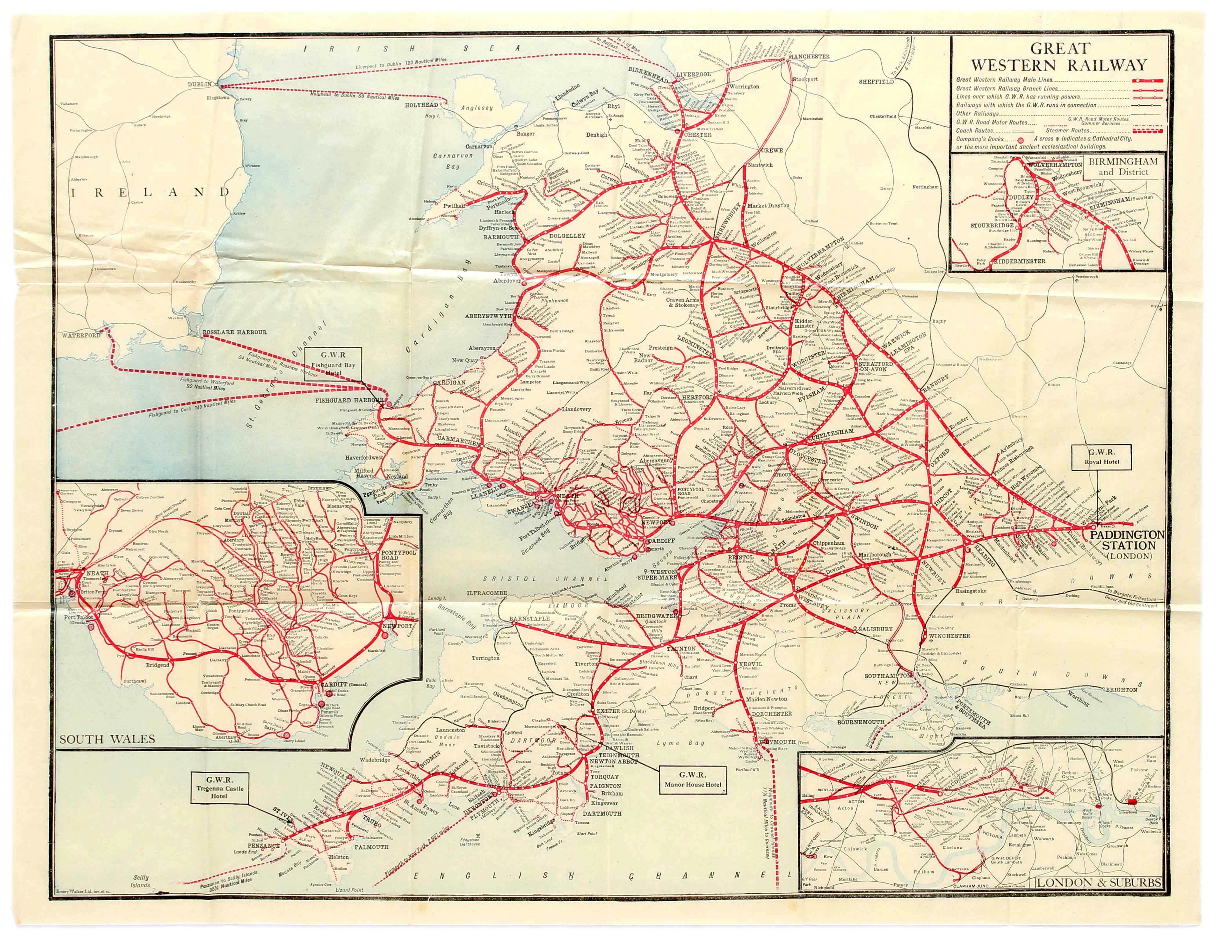 The 1956 British Railways Passenger Network Map 4 Wor - vrogue.co