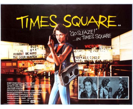 Time Square film poster Original vintage film poster for Time Square. Times Square is a 1980 American drama film, set in New 