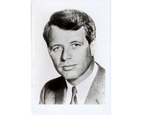 Set of 7 items including posters, election brochures and materials for Robert Kennedy campaign and later US Democrat Party el
