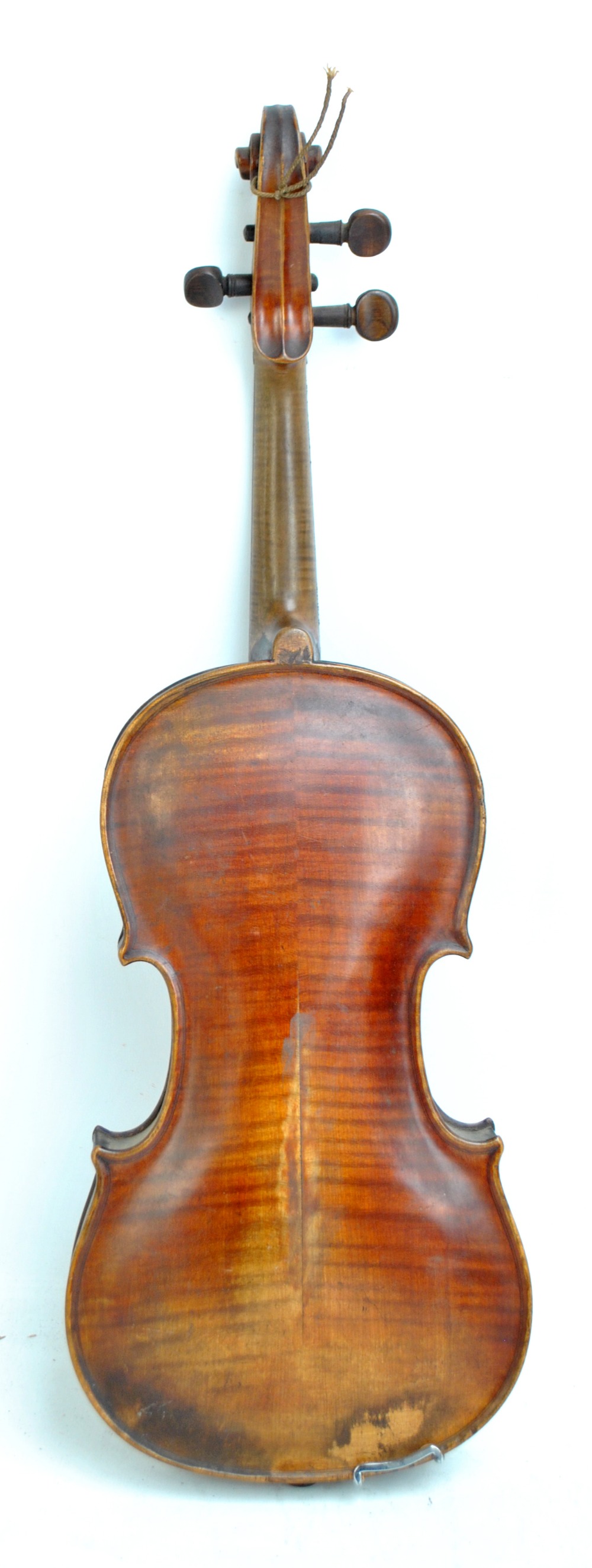 A full size German Amati copy violin with two-piece back, length of ...