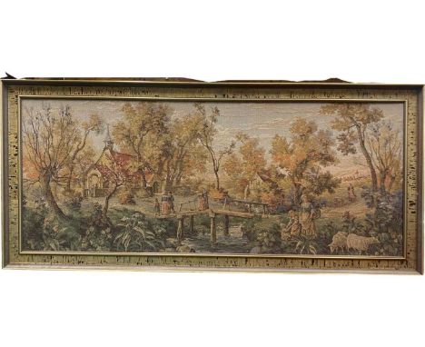 Large Framed 18th Century Style Tapestry 176 x 80cmLength 176cm x Height 80cmQty: 1Good