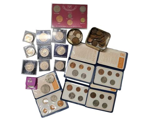 Job Lot Of Coins - Britains First Decimal