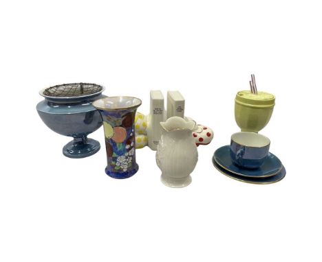Mixed Lot of Misc Ceramics to include, Belleek, Carltonware, Royal Staffordshire lots include a novelty ice cream sundae cera