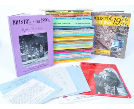 Of Bristol / Local Interest - A collection of vintage 20th century Reece Winstone "Bristol As It Was" books to include 'Brist