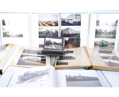 Of Locomotive interest - British railway - A collection of vintage 20th Century photographs of steam engines / trains. Presen