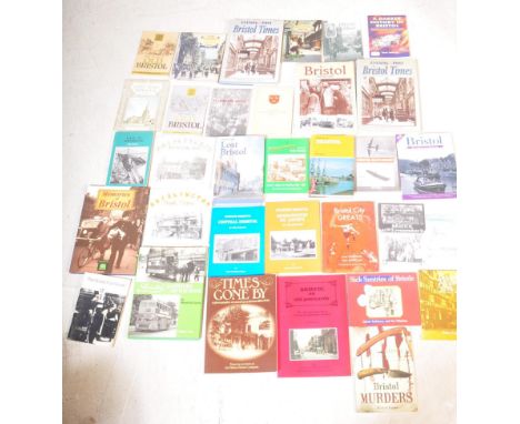 Of Bristol &amp; Local Interest - A collection of vintage 20th century Bristol related books to include The evening Post "Pos