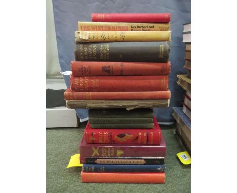 Mixed group of hunting books  