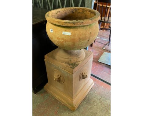 ORNATE TERRACOTTA PLANTER