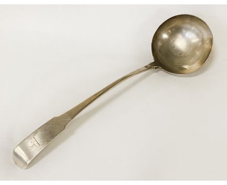 HM SILVER IRISH LADLE - 7 OZS APPROX