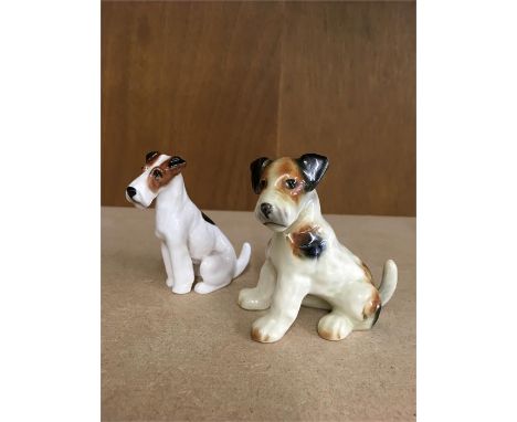 2 Small dog figurine 1 Royal Doulton 