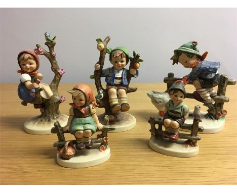 5 Hummel Figures   