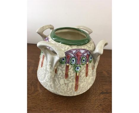 Art Deco Design Jardiner. Approx Measurements height 6 inches, 