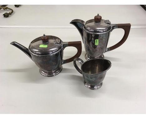   Walker and Hall Silverplated tea service 