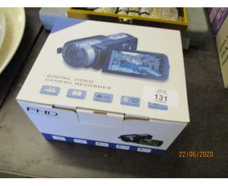 BOXED DIGITAL VIDEO CAMERA RECORDER