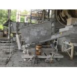 Screw Auger W/ Hopper, A-One Workhouse Equipment, Serial #24035-2 Model #A1-12-150-50, (2) 1HP