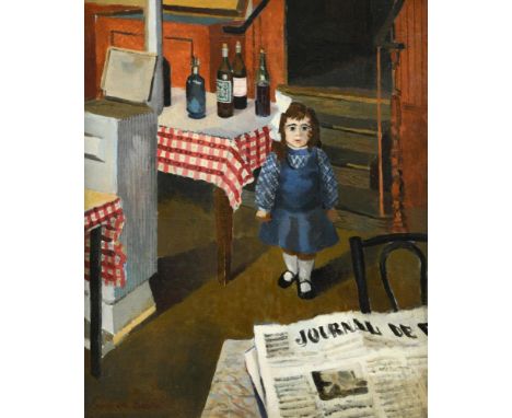 § Kenneth Rowntree, ARWS (British, 1915-1997) Mlle Manicette Canière signed 'Kenneth Rowntree' (lower left) oil on canvas 54 