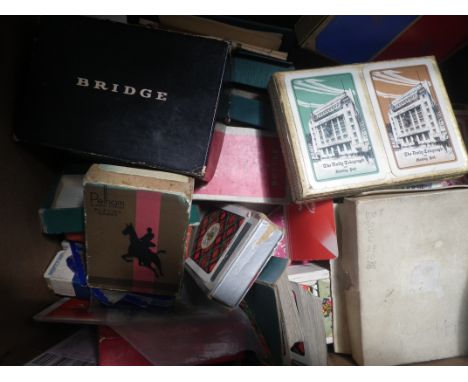 A COLLECTION OF VINTAGE PLAYING CARDS 
