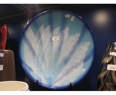 POOLE POTTERY; AN 'ELEMENTS' CHARGER, 'Air', 123/250 39.5cm dia £30-60