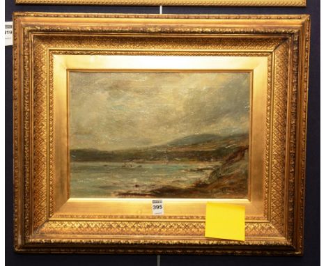 James Lawton Wingate ARSA RSA PRSA (1846-1924)
'Seascape'
Oil on canvas, signed lower right, 25 x 35cm