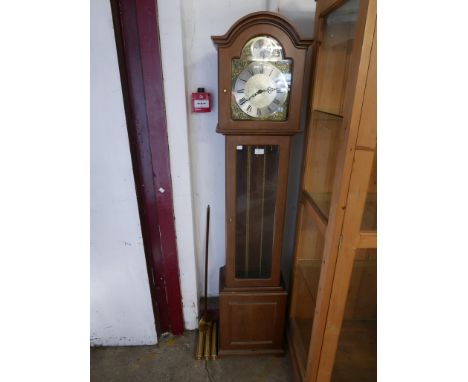 A Tempus Fugit dwarf longcase clock 