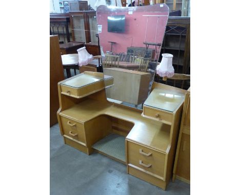 A G-Plan Brandon light oak dressing table 