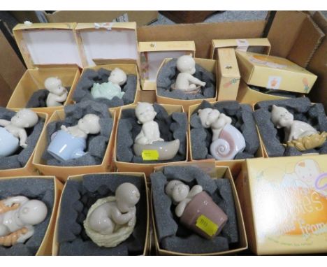 Thirteen boxed Nao "Where do babies come from" figures