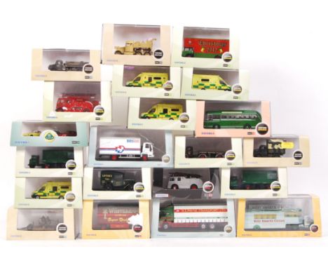 A great collection of assorted Oxford Diecast 1:76 scale diecast model vehicles. From various series - Oxford Commericals, Ox