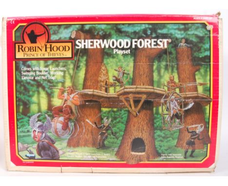 A rare 1990's Kenner made Robin Hood 'Sherwood Forest' action figure playset. Boxed. Famously made from the moulds of the Sta