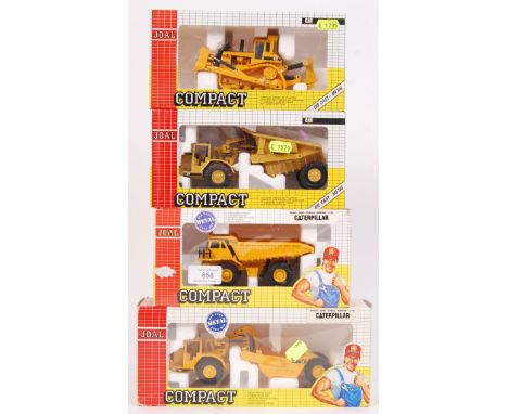 A collection of 4x Joal Compact diecast 1:70 scale construction related models, comprising of; No. 222 CAT631 Tractor, 220 Ch