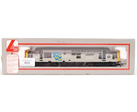 A Lima Models 00 gauge railway trainset locomotive No. 205290A1 Stockton Haulage, in grey. Within the original box.&nbsp;