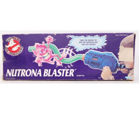 An original 1980's Kenner made The Real Ghostbusters ' Nutrona Blaster ' toy. Complete with the green foam ' Blaster .' Withi