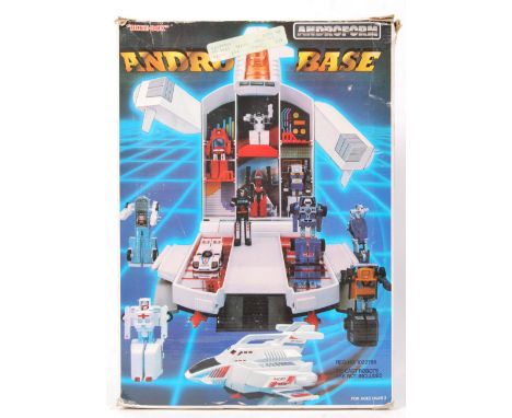 A rare original vintage Go-Bots / Gobots AndroForm ' Andro Base ' Robot action figure playset / carry case. Appears to be lar