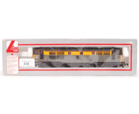 A Lima Models 00 gauge railway trainset locomotive No. 205096A3 Class 31 loco, in grey. Within the original box.&nbsp;