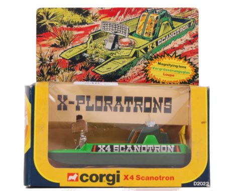 A rare Corgi ex-shop stock diecast model No. D2022 X4 Scanatron from the X-Ploratrons series. Model appears mint+, likely nev