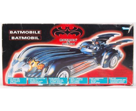 An original Kenner made ' Batman &amp; Robin ' action figure playset ' Batmobile .' Complete, and in working order. With inst