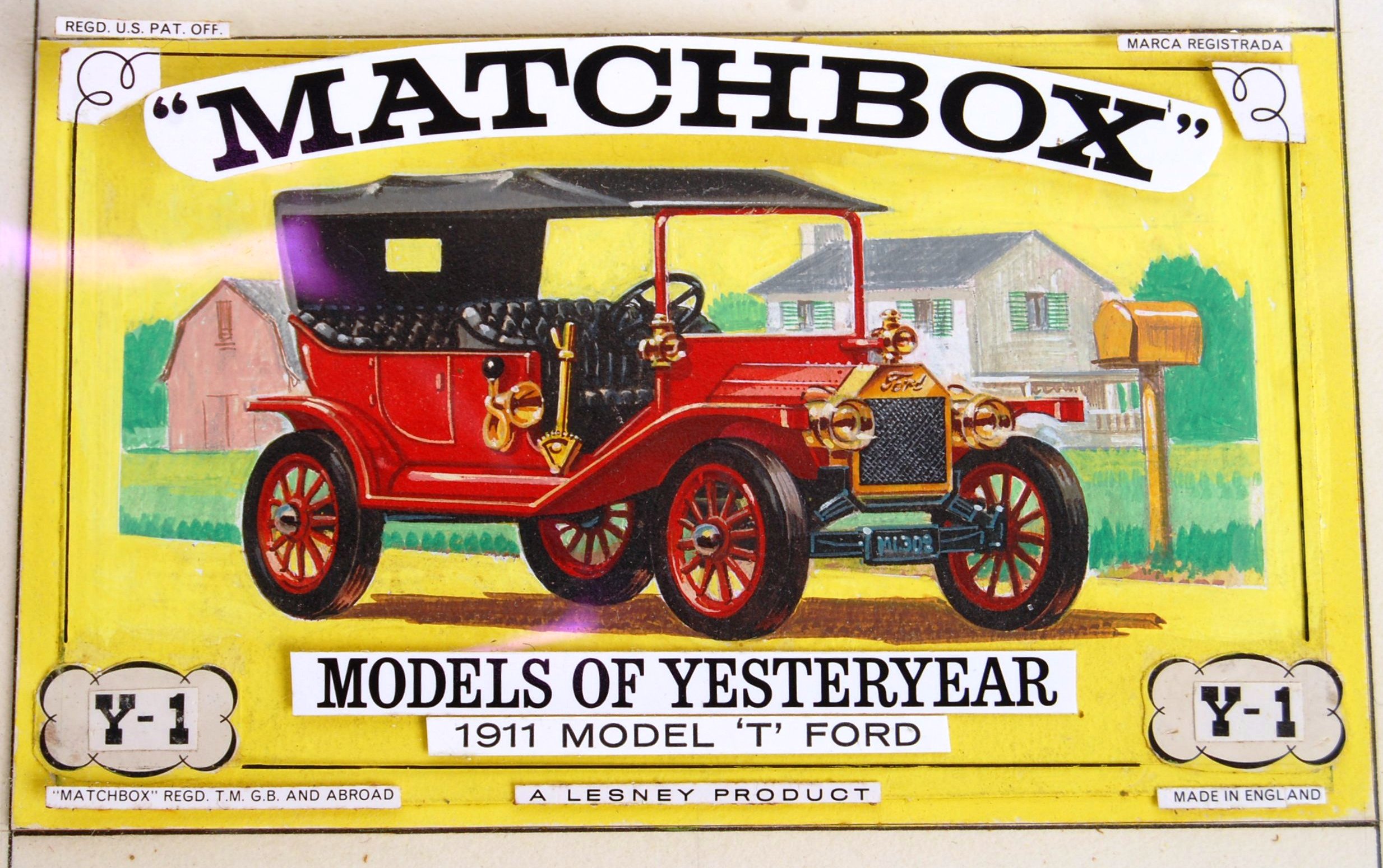 models of yesteryear 1911 ford model t