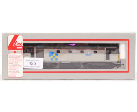A Lima Models 00 gauge railway trainset locomotive no. 205228A1 Isle Of Grain, in grey. Within the original box.&nbsp;