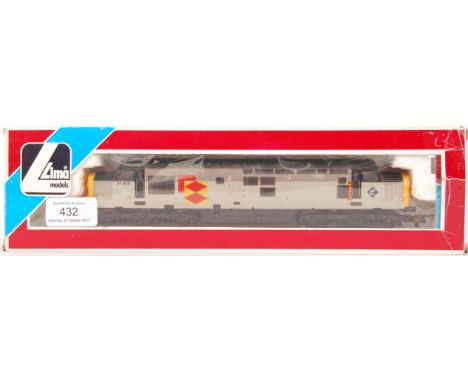 A Lima Models 00 gauge railway trainset locomotive No. 205173 37 673 Diesel loco, in grey. Within the original box.&nbsp;