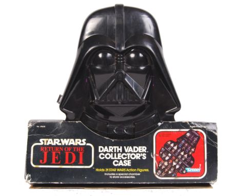 An original vintage Star Wars Kenner made ' Darth Vader Collector's Case ' for the Star Wars action figures released by the c