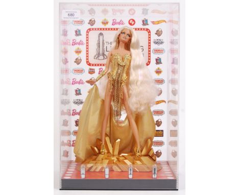 A rare ' Licensing Awards 2014 ' exclusive event-only issued Barbie doll by Mattel. Used only as table decoration during the 