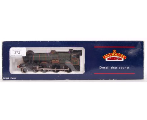 A Bachmann Branch Line made 00 gauge railway trainset locomotive No. 31-776 ' Modified Hall 7915 Mere Hall .' Appears within 