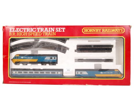 An original vintage Hornby Railways 00 gauge train set R 789 High Speed Train Set. Within the original box. Appears complete 