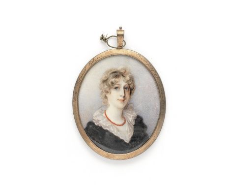 Mrs. Anne Mee (British, circa 1770-1851) A portrait miniature of the Honourable Eleanor Eden, Countess of Buckinghamshire, we