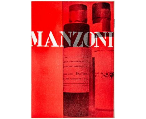 Manzoni, Piero. Les Lignes. The Lines. Le Linee. Mailand, Azimuth, 1959. 4 Bl. (inklusive Umschlag). 24 x 17 cm. Illustrierte