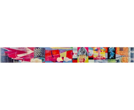 Rosenquist, James. F 111. Leporello zu einer Ausstellung des Bildes F 111. Baden-Baden, Gesellschaft für Freunde junger Kunst