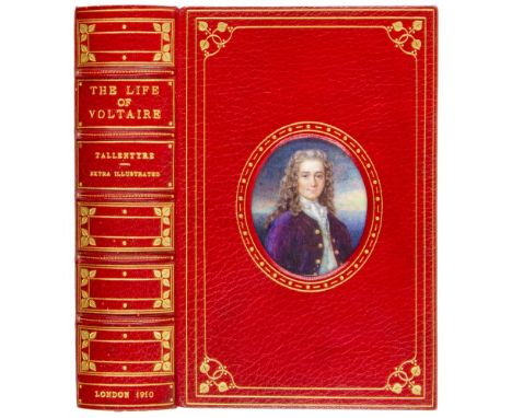 Literatur - Illustrierte Bücher - - Tallentyre, S. G.. The Life of Voltaire. Third edition. Mit 17 Tafeln sowie zusätzlich ei